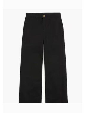 J. Crew Factory High-rise Denim Trouser Jean Black Size 31 Tall NWT CO851